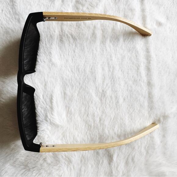 Juna Blue & Light Wood Sunglasses - Picture 6 of 11